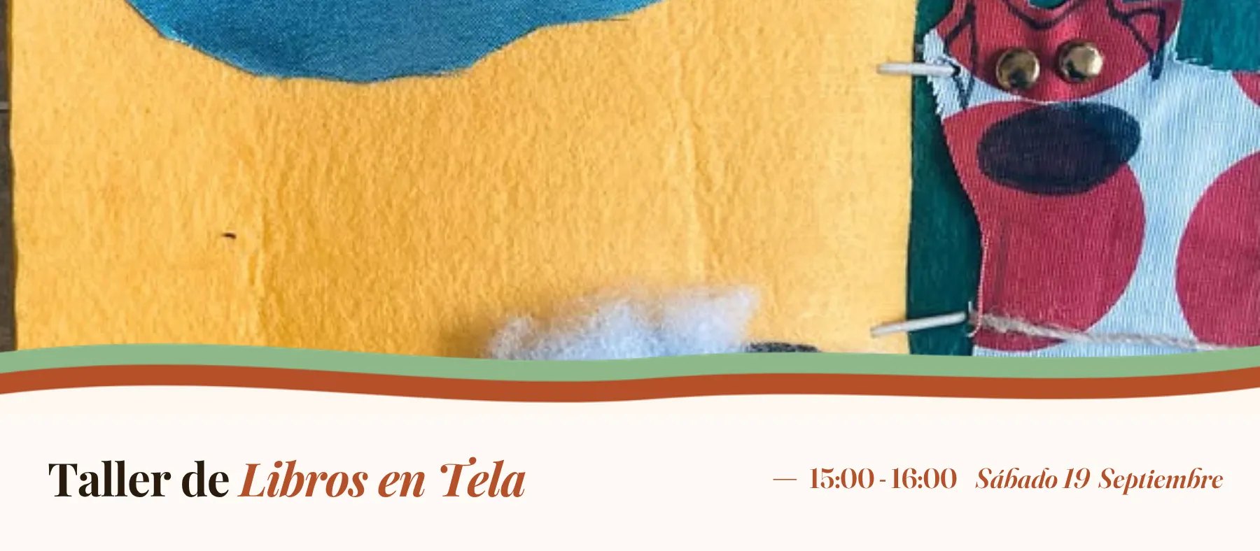 Taller de Libros en Tela